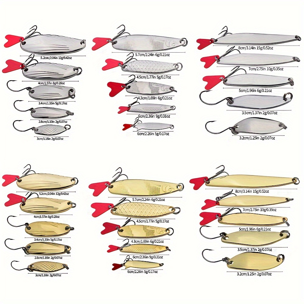 Spoon shaped Fishing Lures Hard Lures Saltwater Long Casting - Temu Canada