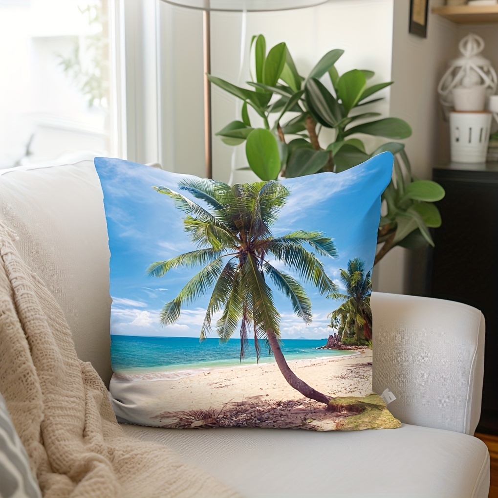 Palm discount pillow cover