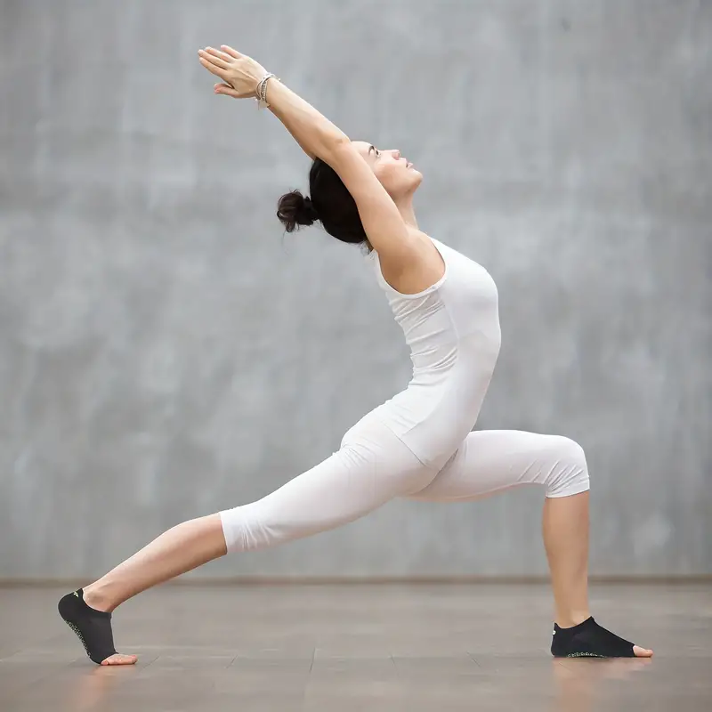 Girls Non Slip Toeless Yoga Socks Grips Pilates Pure Barre - Temu