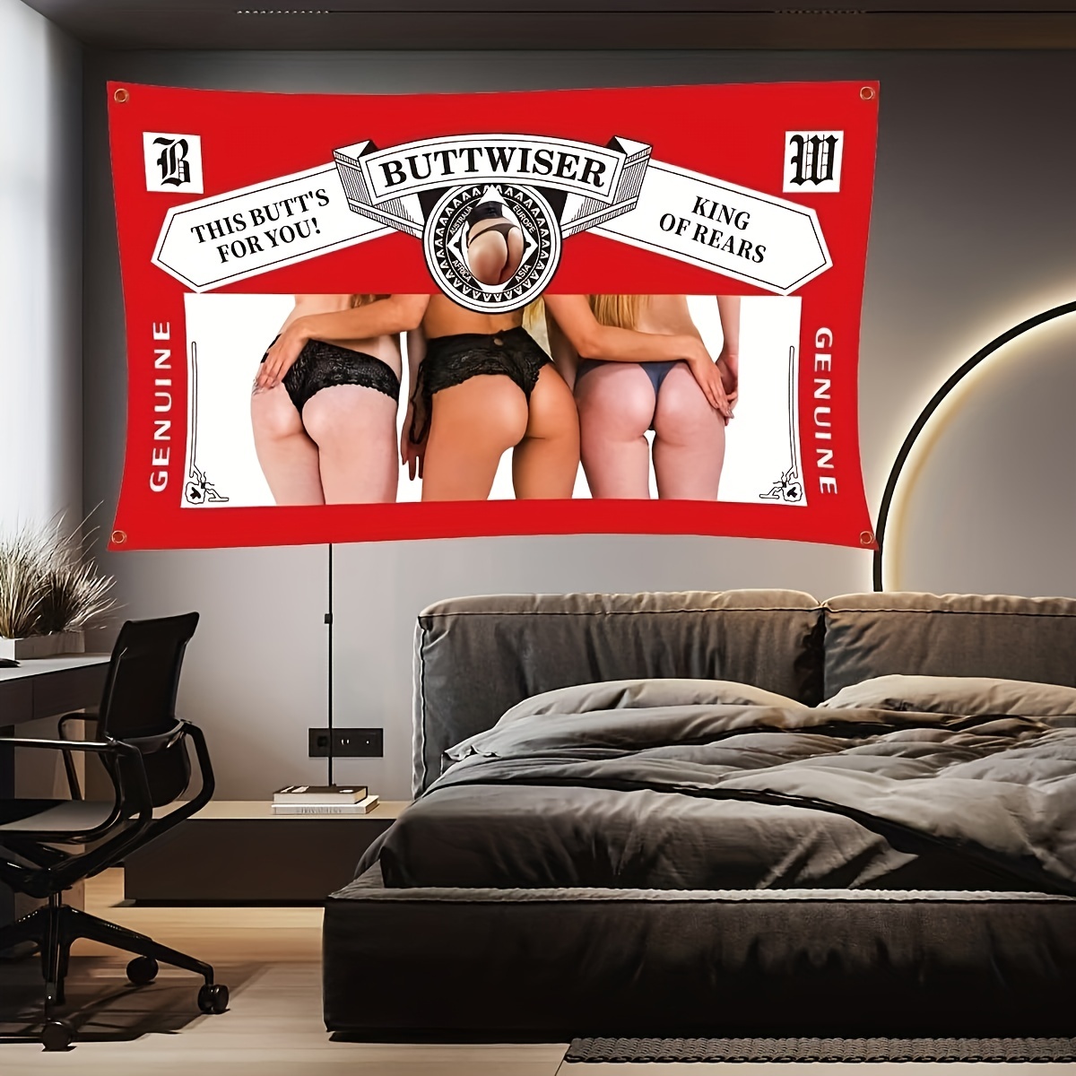 Backside of Female Sexy Body with Hot Butt Art Wall Room Poster