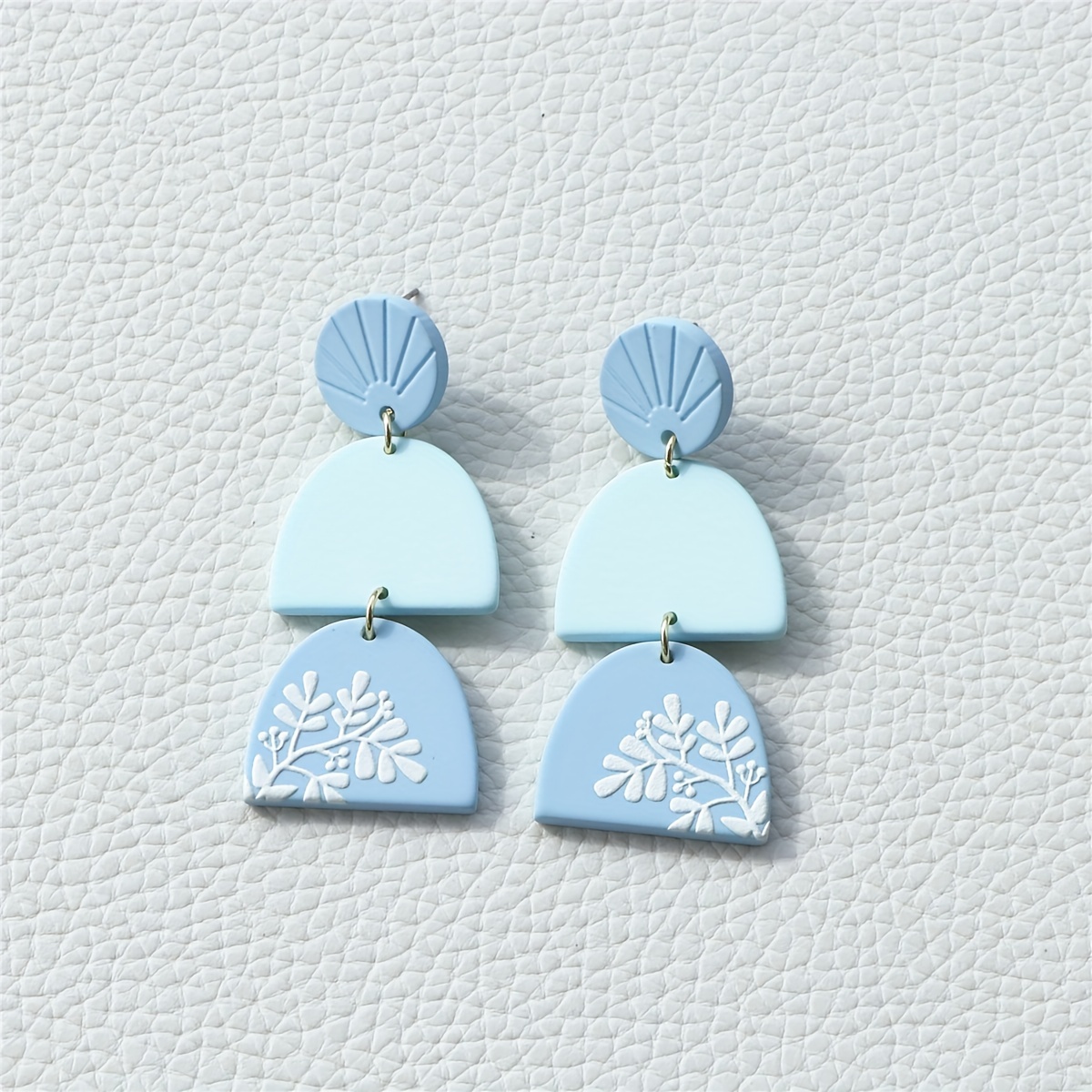 Sky blue store color earrings