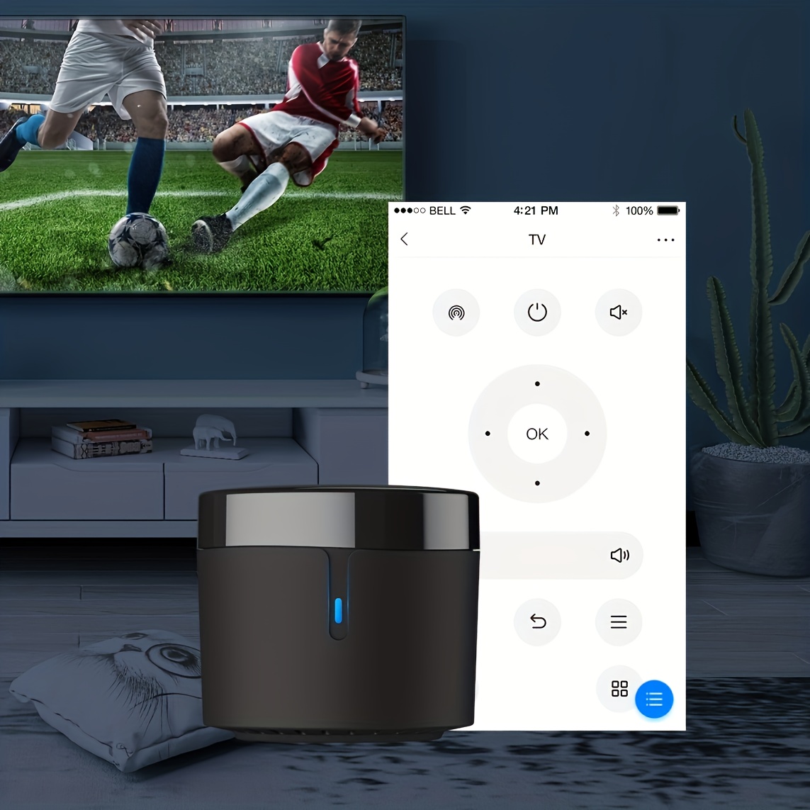 BroadLink RM4 Pro Remote Wi-Fi Smart Hub for Smart Home products works with  Alexa Google