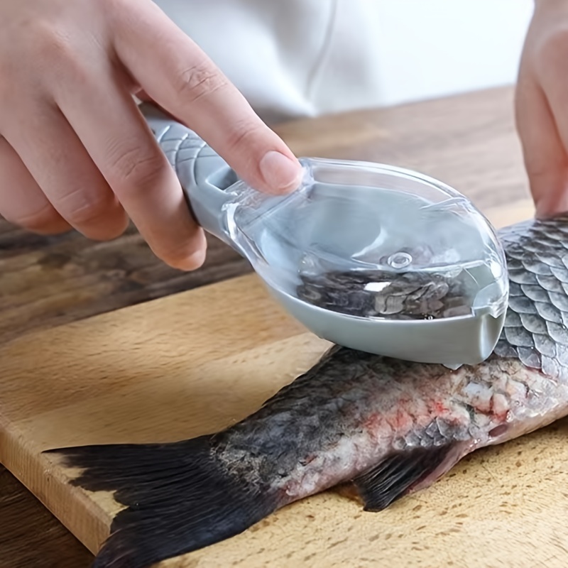 Manual Fish Scale Remover Scales Scraper Household Kitchen - Temu Canada