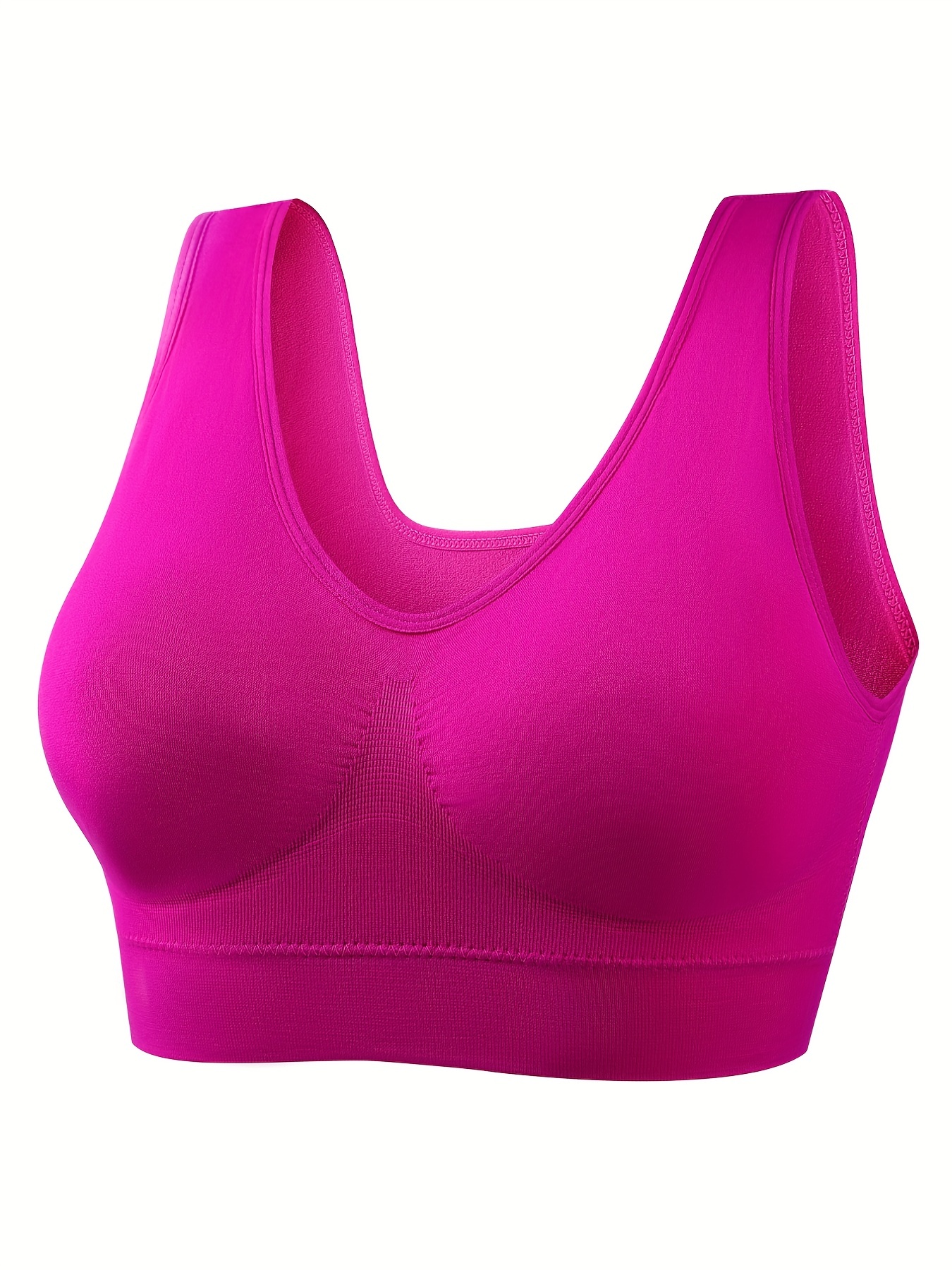 Plus Size Sport Seamless Bralettes Sports Sexy Comfortable Padded
