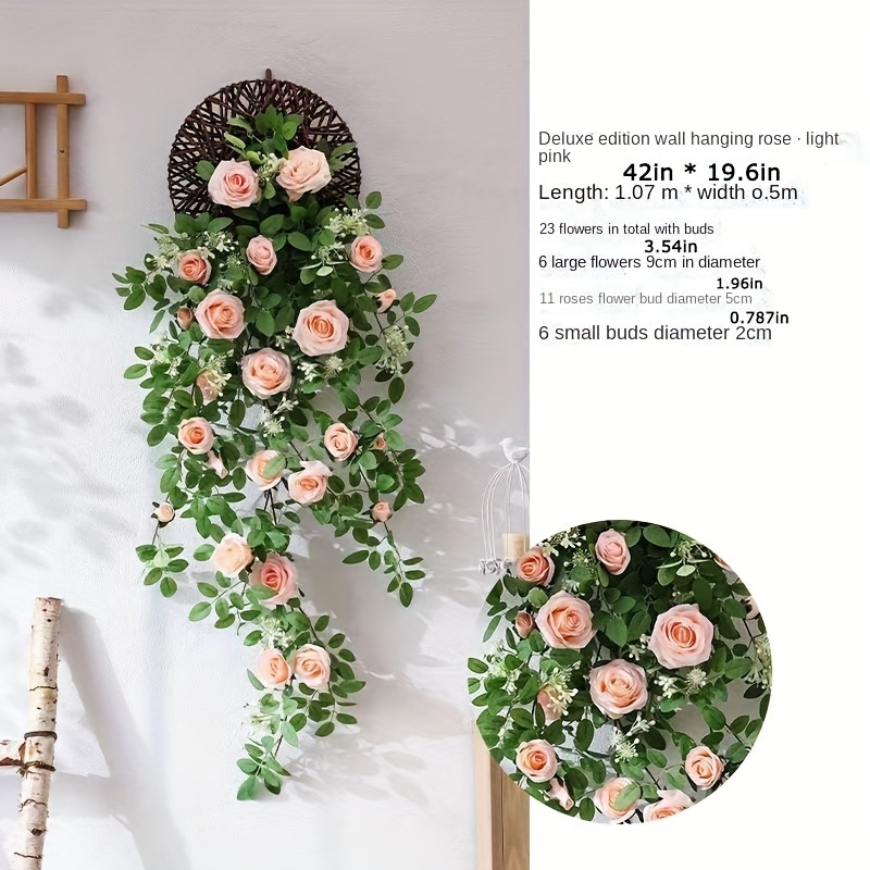 Artificial Flowers Ukulele Leaf Hanging Vine Hanging - Temu