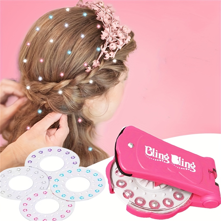 Multicolore Perle Accessoire de Cheveux Fille Machine a Tresser Les Cheveux  Kit Coiffure pour 5 6 7 8 9 Ans Enfants - Meilleurs Cadeaux