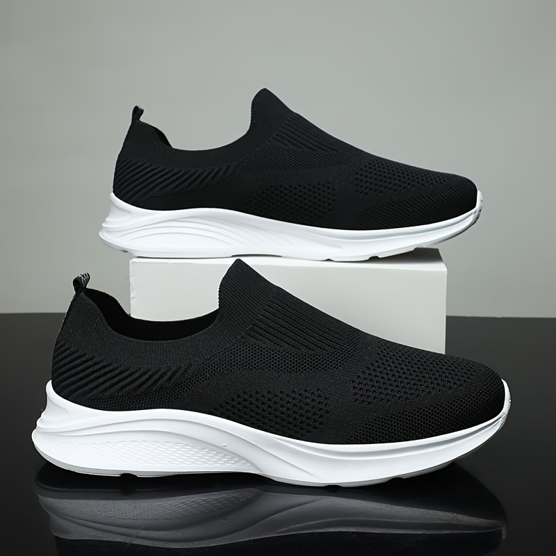Men's Mesh Slip On Sneakers Running Shoes
