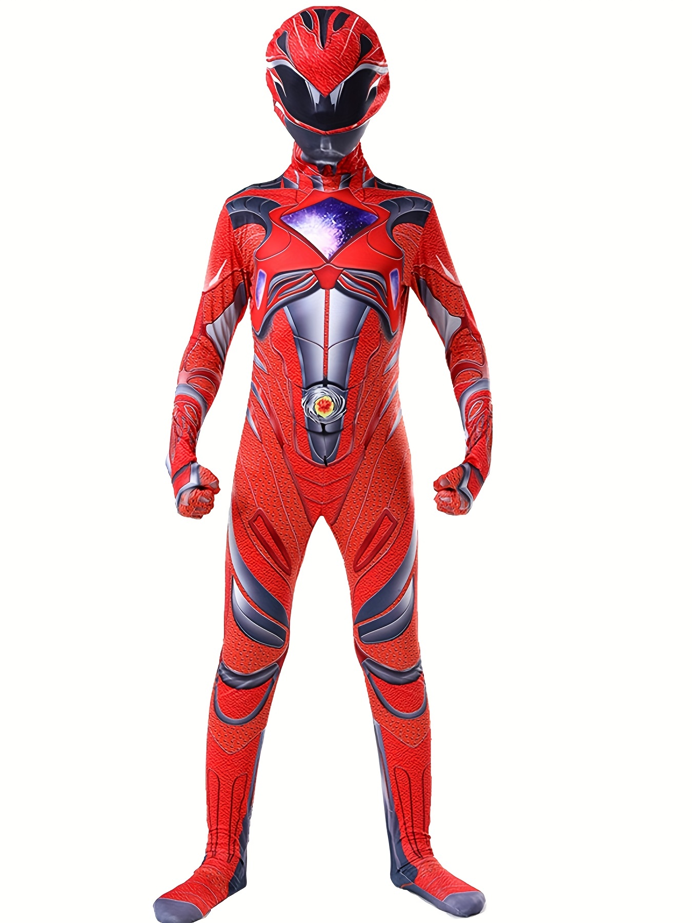 Power Rangers Ninja Steel Ninja Steel Red Cosplay Costume