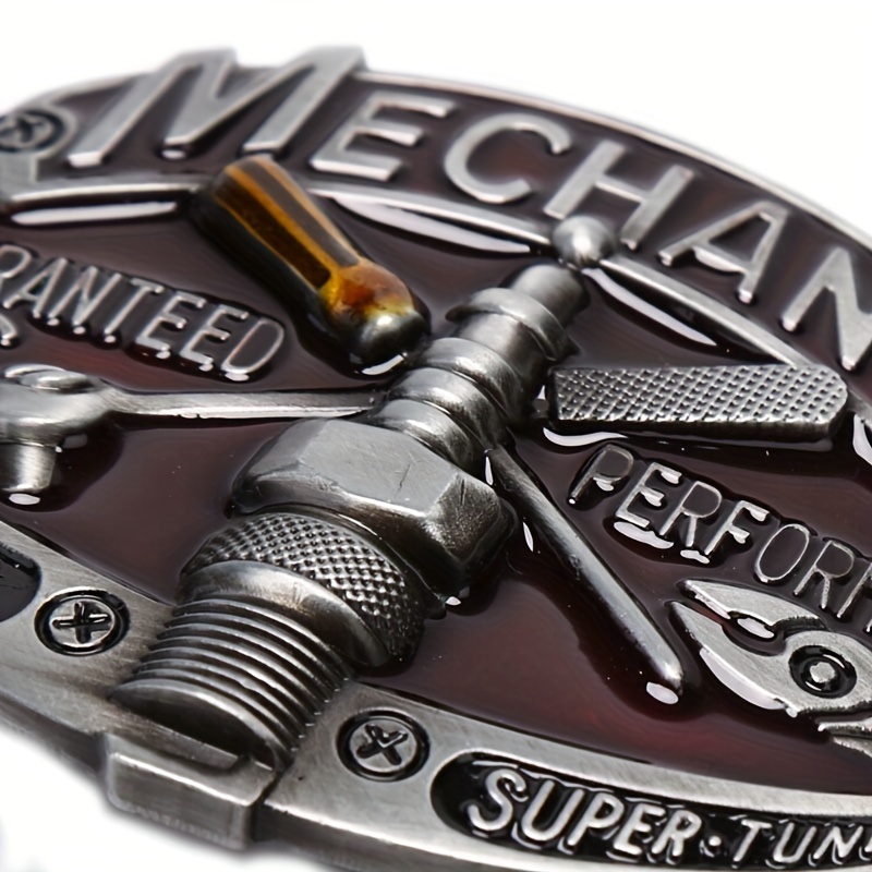 Mechanic 2024 belt buckle