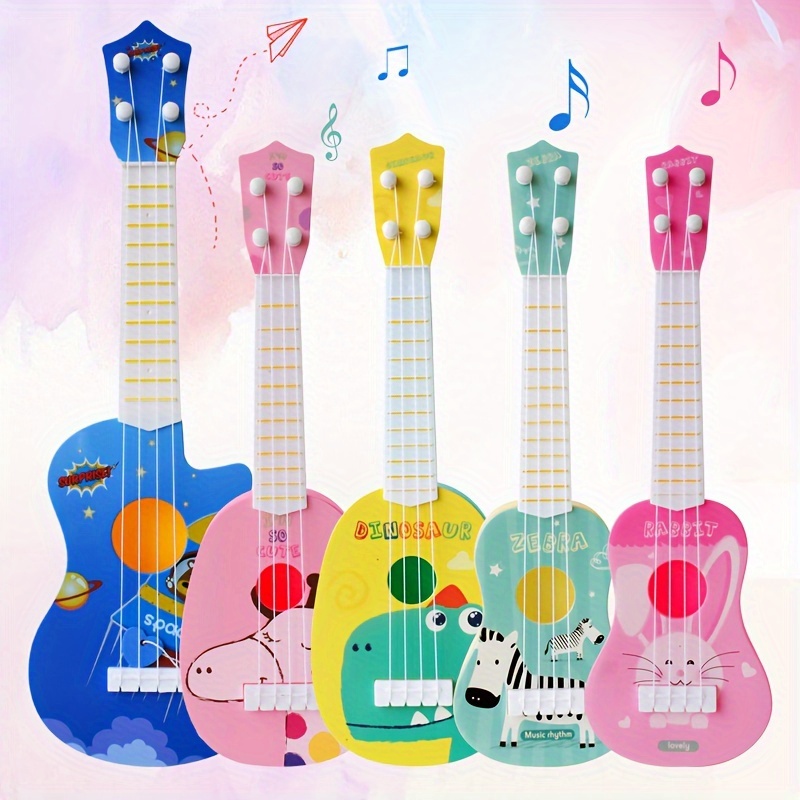 Intéressante Guitare Jouet Pour Enfants, Peut Être Utilisée Comme Cadeau De  Fête, Cadeau De Noël - Temu France