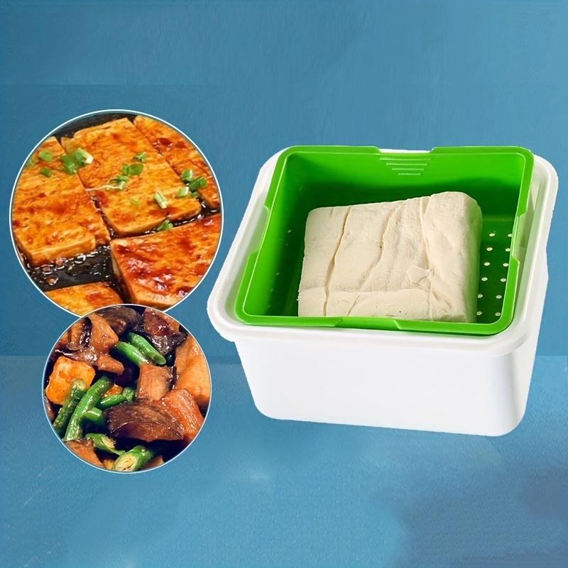 Tofu Containers Diy Tofu Press Mold Maker Tofu Into Cubes - Temu