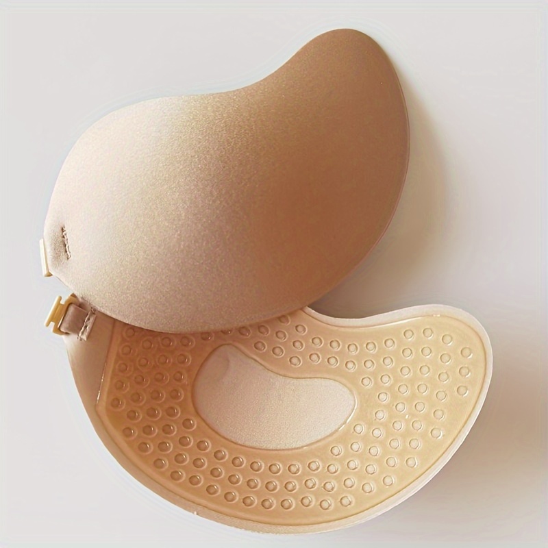 Silicone Invisible Strapless Bra Self adhesive Backless Push - Temu Oman