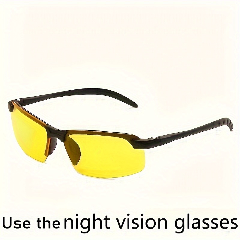 Asia Pacific 1 Pilot Polarized Sunglasses Fashion Yellow Lens Night Driving Glasses Men Women, adult Unisex, Size: One Size