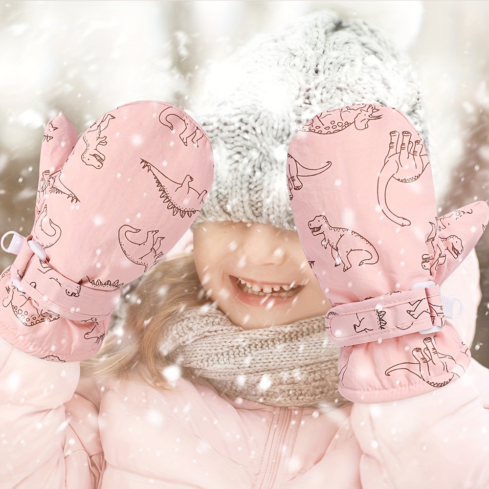 1 Paire Gants Enfants Kocotree Mitaines Épaissies Garçons - Temu France