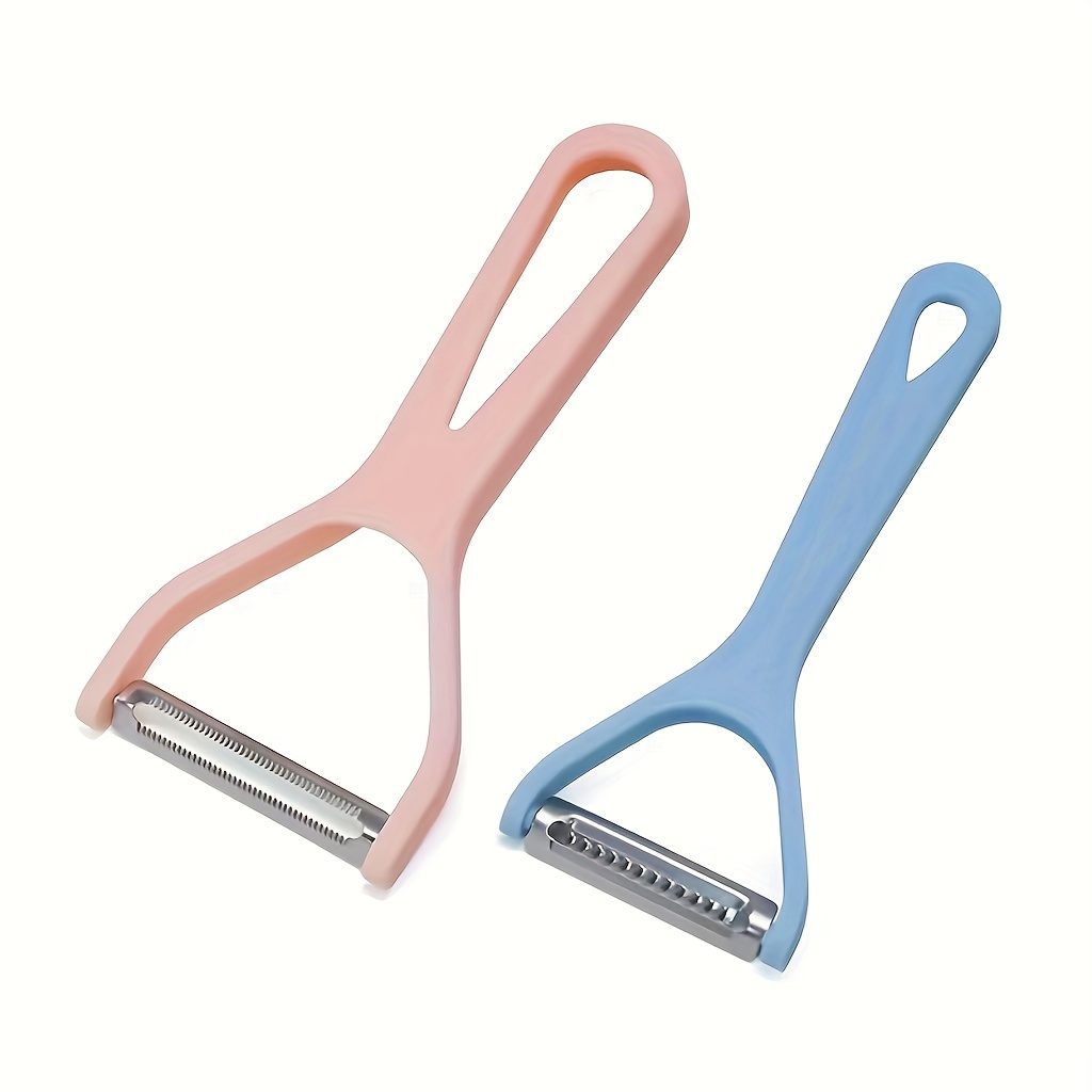 1pc Random Color Stainless Steel Multifunctional Peeler For Kitchen Use,  Vegetable & Fruit Peelers