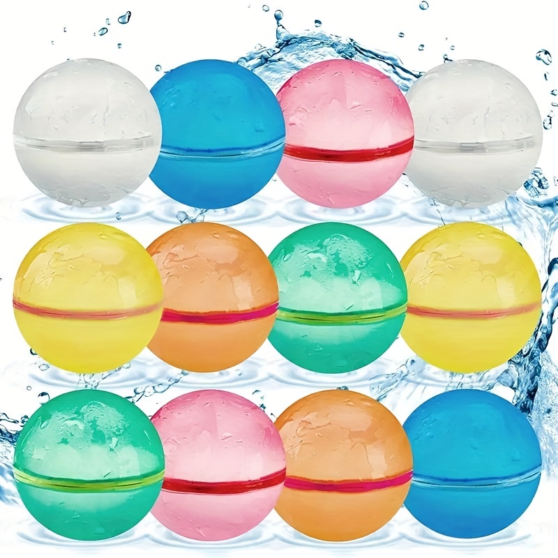 Reusable Water Balloons Quick Fill Self Sealing Refillable Water ...