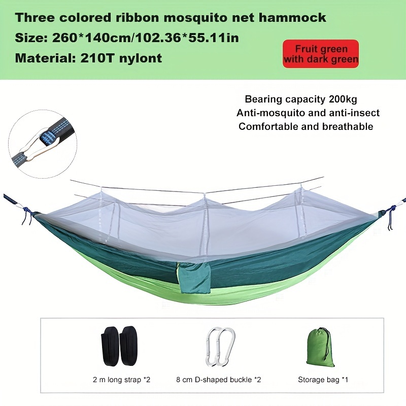 Outdoor Hammock With Mosquito Net for Camping Travel