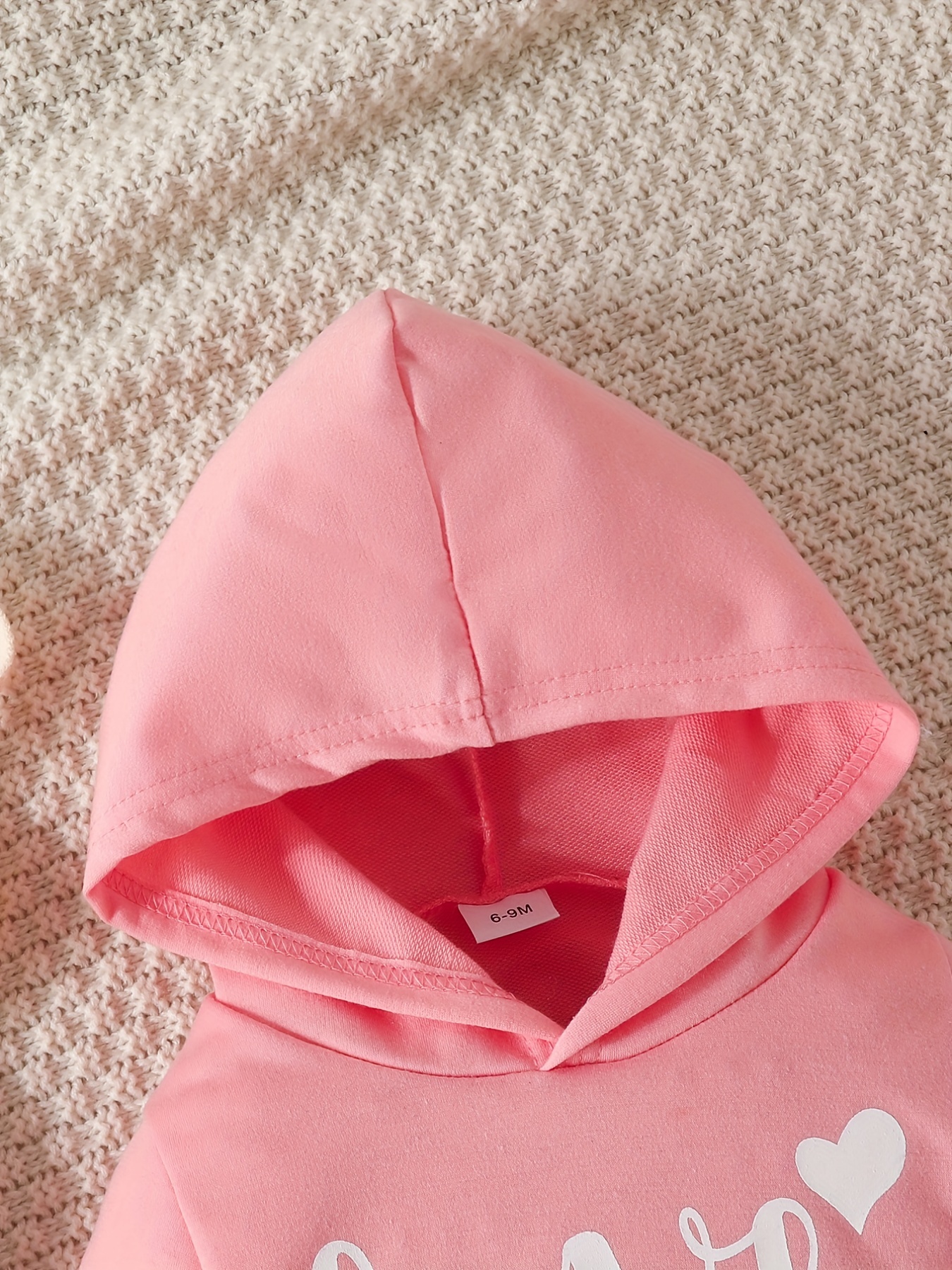 Baby girl 2024 pink hoodie