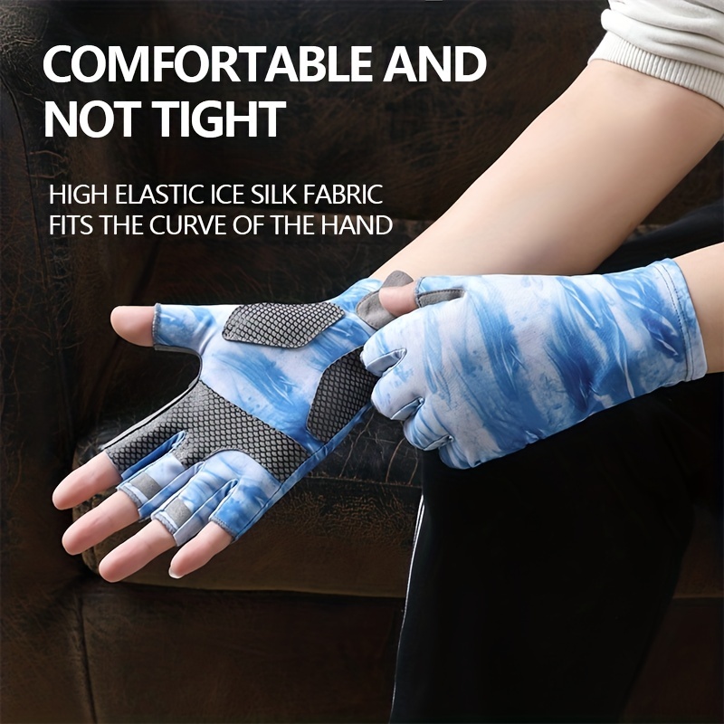 Waterproof Anti Slip Durable Outdoor Sports Gloves Fishing - Temu