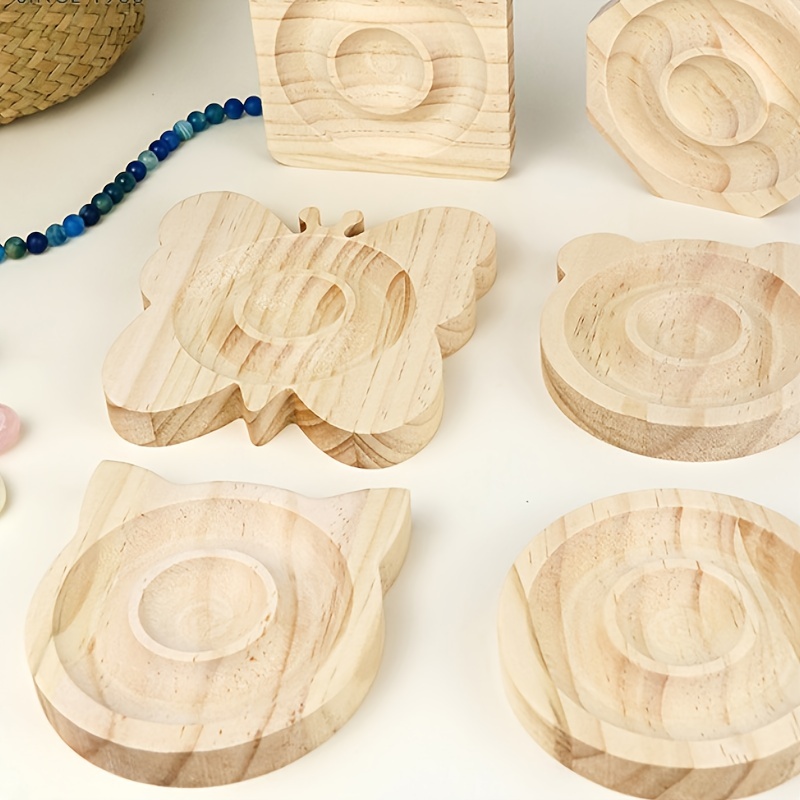 Bamboo Beaded Board Jewelry Making Wooden Diy Bracelet - Temu