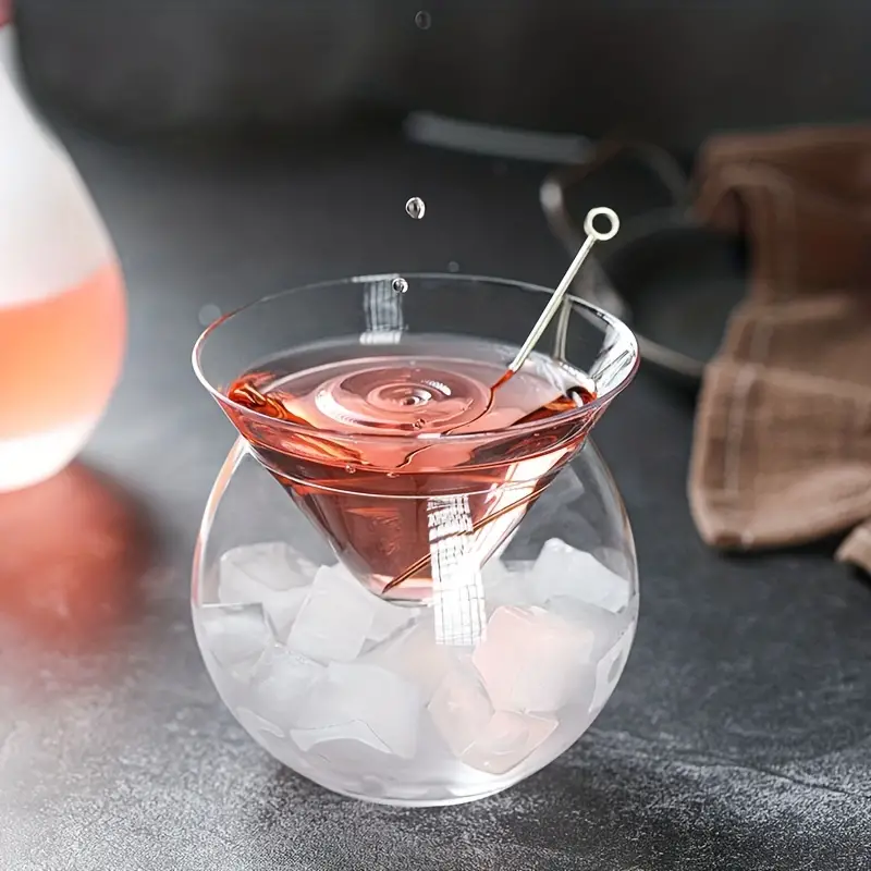 1 verre à Martini triangle de verre à cocktail moléculaire - Temu Belgium