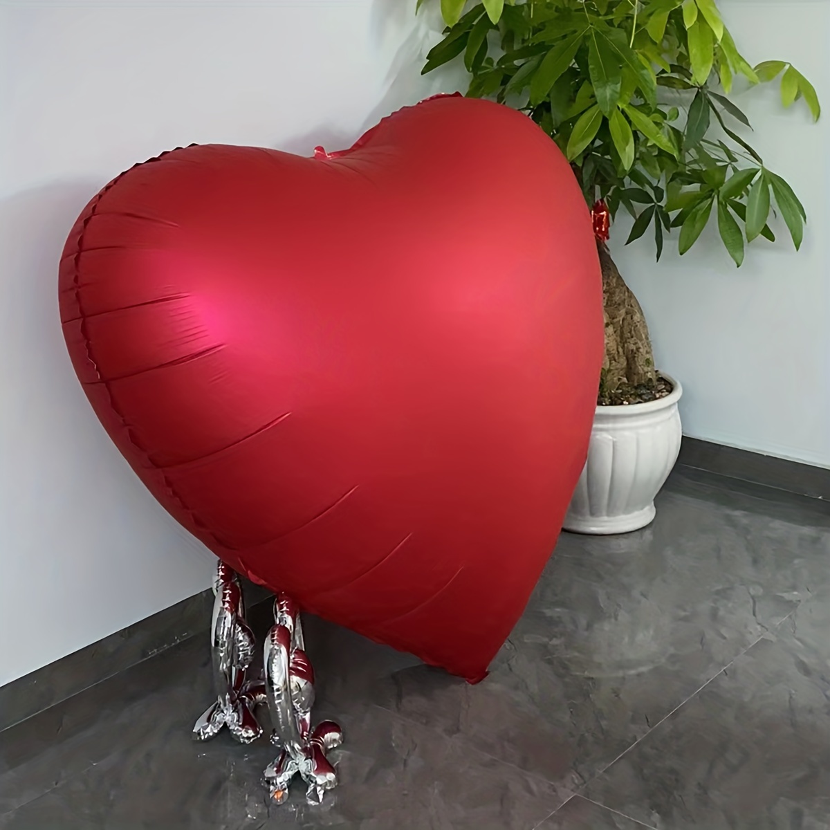 Extra Large Red Aluminum Foil Love Balloon Proposal - Temu