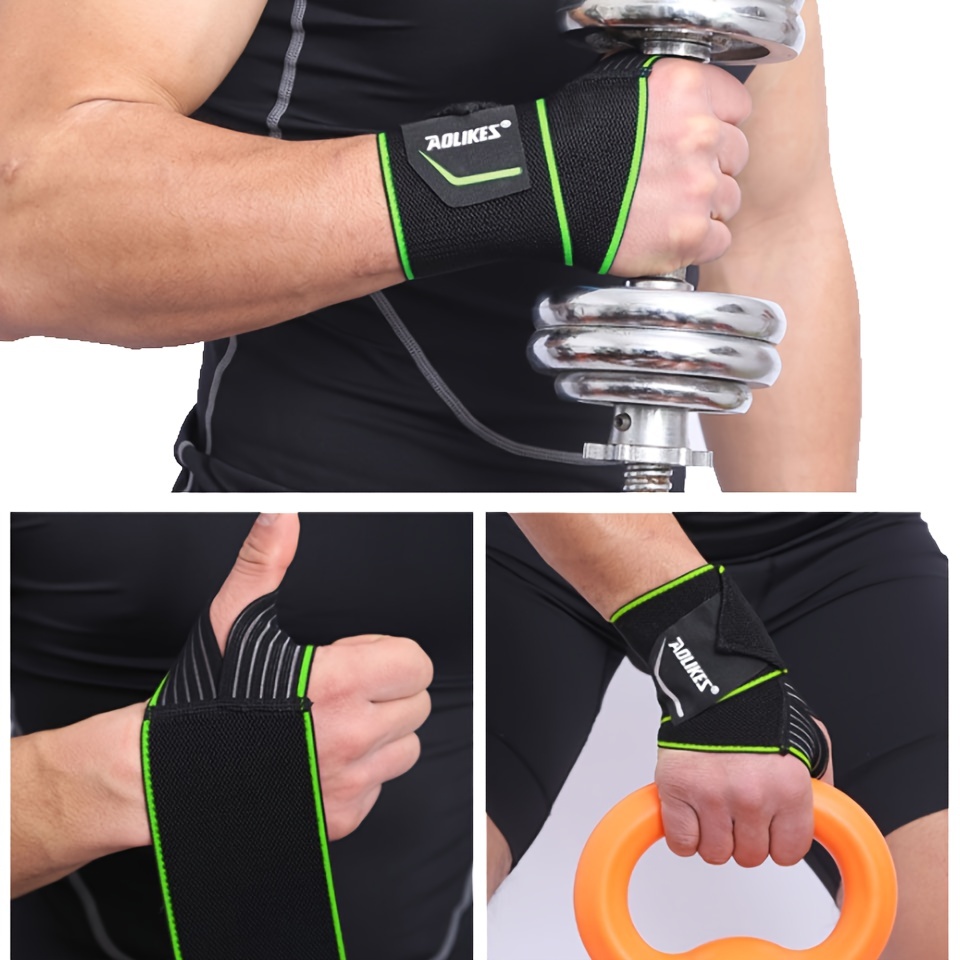 Fitness Wrist Wraps: Adjustable Wrist Protector - Temu
