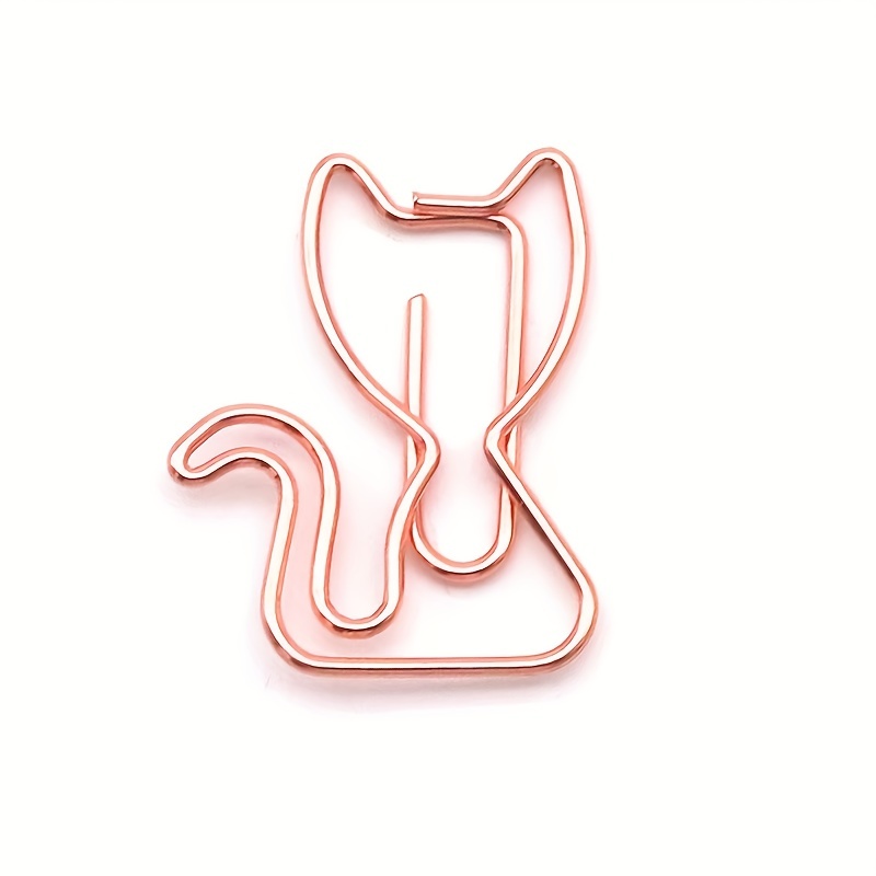 8pcs Small Animal Shape Metal Paper Clip