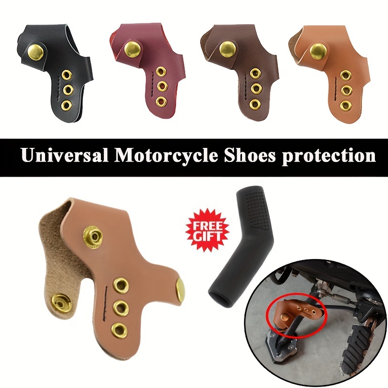 Motorcycle Shoe Cover - Protector De Bota Ajustable Para Proteger El Cambio  De Marchas De La Ropa De Montar - Máxima Protección Para Tus Accesorios De