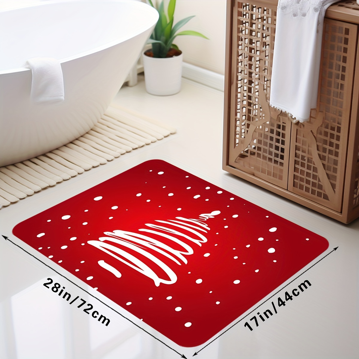 Kitchen Mat Set for Floor Bath Room Decor Bathroom Long Rug Anti