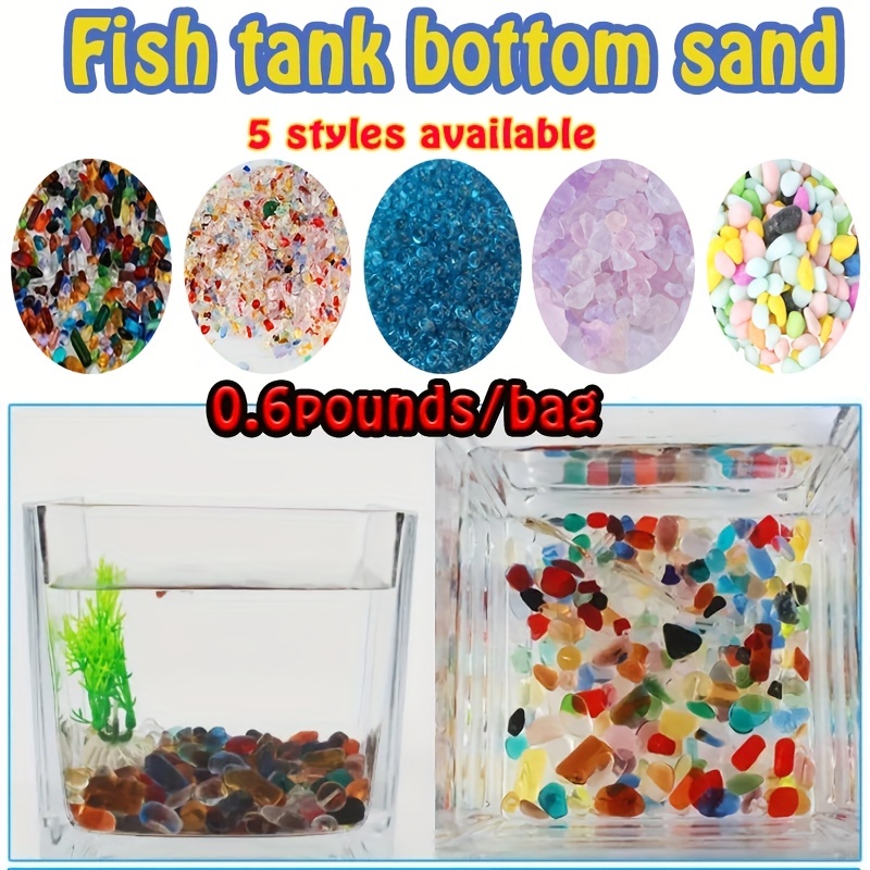 Fish Tank Landscaping Bottom Sand Acquario Decorazione Fondo Sabbia Rettile  Pietre Decor, Non Perdere Fantastiche Offerte