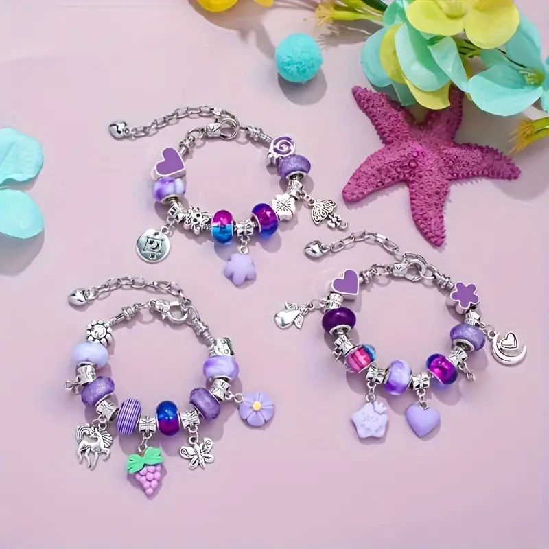 Bracelet Making Kit Including Jewelry Beads Snake Chains - Temu