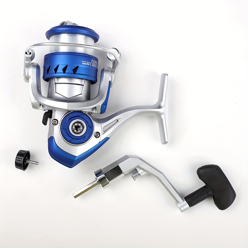 1pc 3000 Series Spinning Reel, Plastic Line Spool With Nylon Line, Fishing  Tackle For Beginner