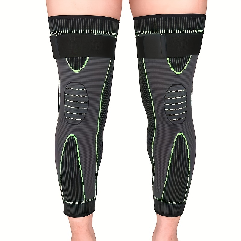 GP Long Leg Compression Sleeve for Running, Basketball, Hiking, Cycling |  Knee Brace Support