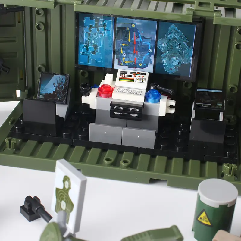 Machine Gun Weapon Box Thunder Base Combat Command Center - Temu Australia
