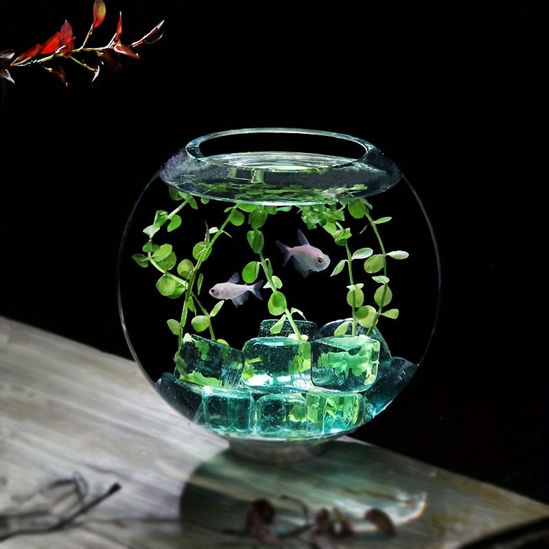 Artificial Round Ball Shaped Fish Tank Hydroponic Vase - Temu
