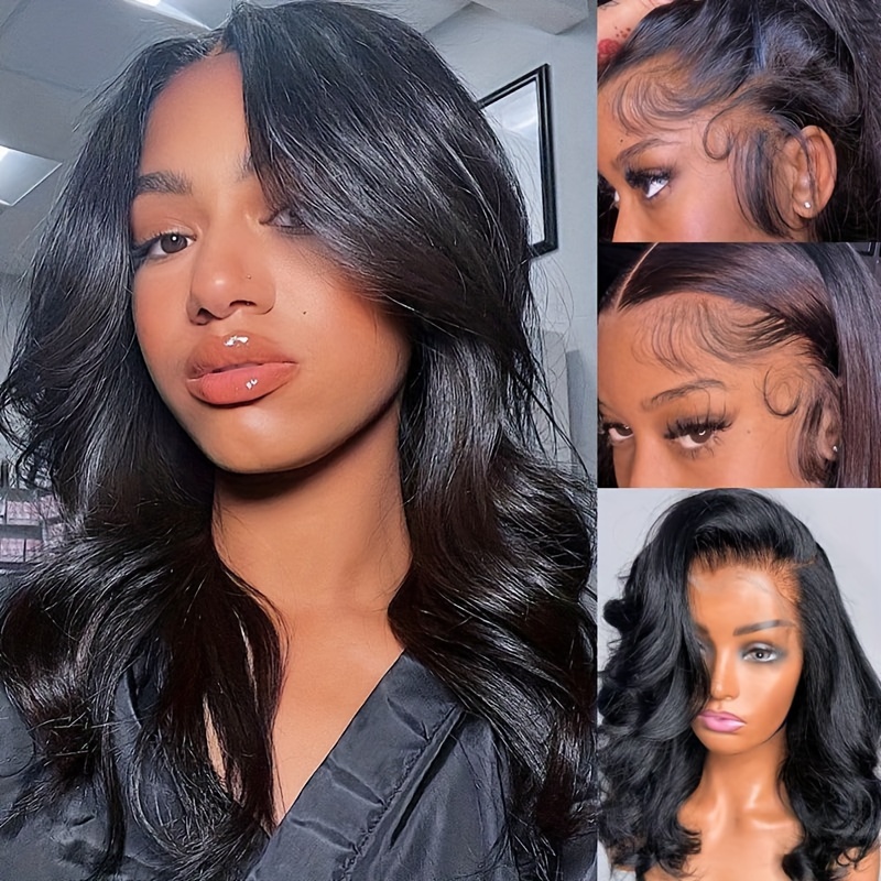  13x4 Lace Front Wigs Human Hair Pre Plucked 180