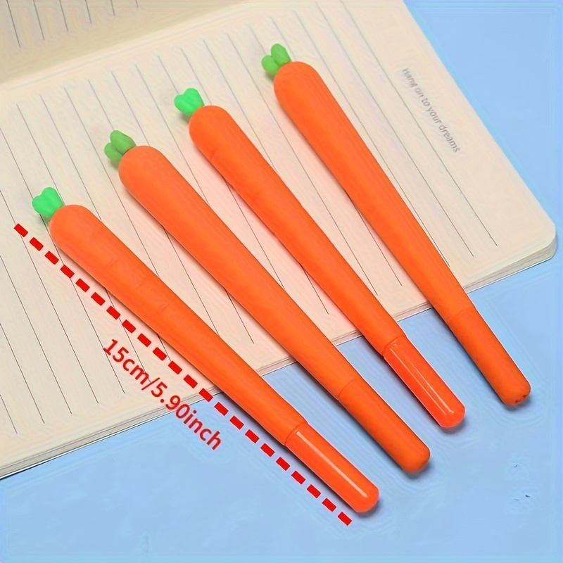 silicone carrot pencil case and 0.5mm