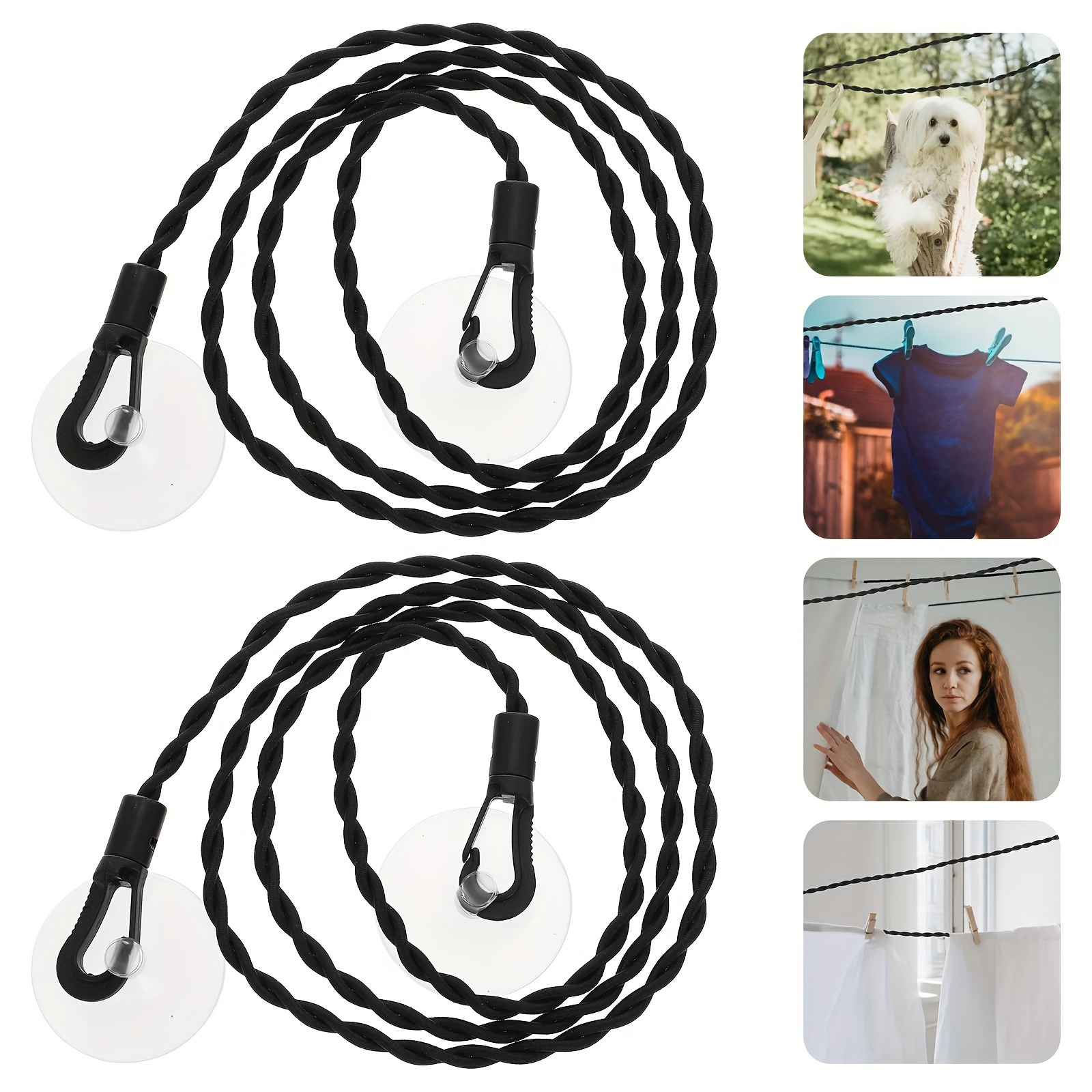 3m/5m/8m/10m Clothes Drying Rope Anti Slip Windproof Outdoor Travel Clothes  Hanging Rope for Garden Camping Accessories RV - AliExpress