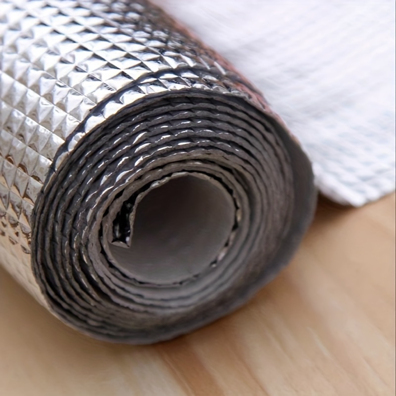 Aluminum Foil Shelf Liners Non Adhesive Waterproof Refrigerator Mat