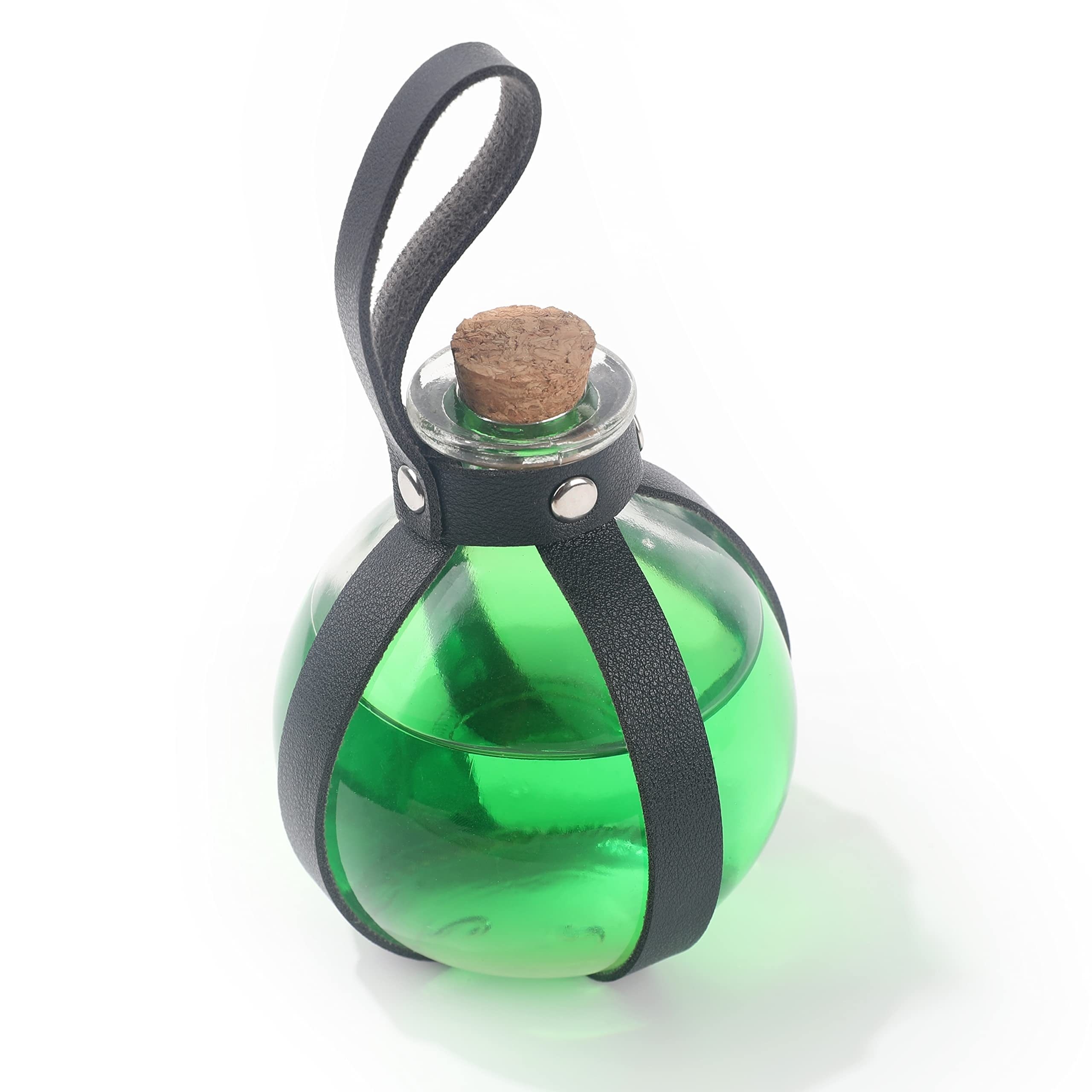 Witch And Wizard Dark Magic Cork Potion Glass Bottle With Pu - Temu