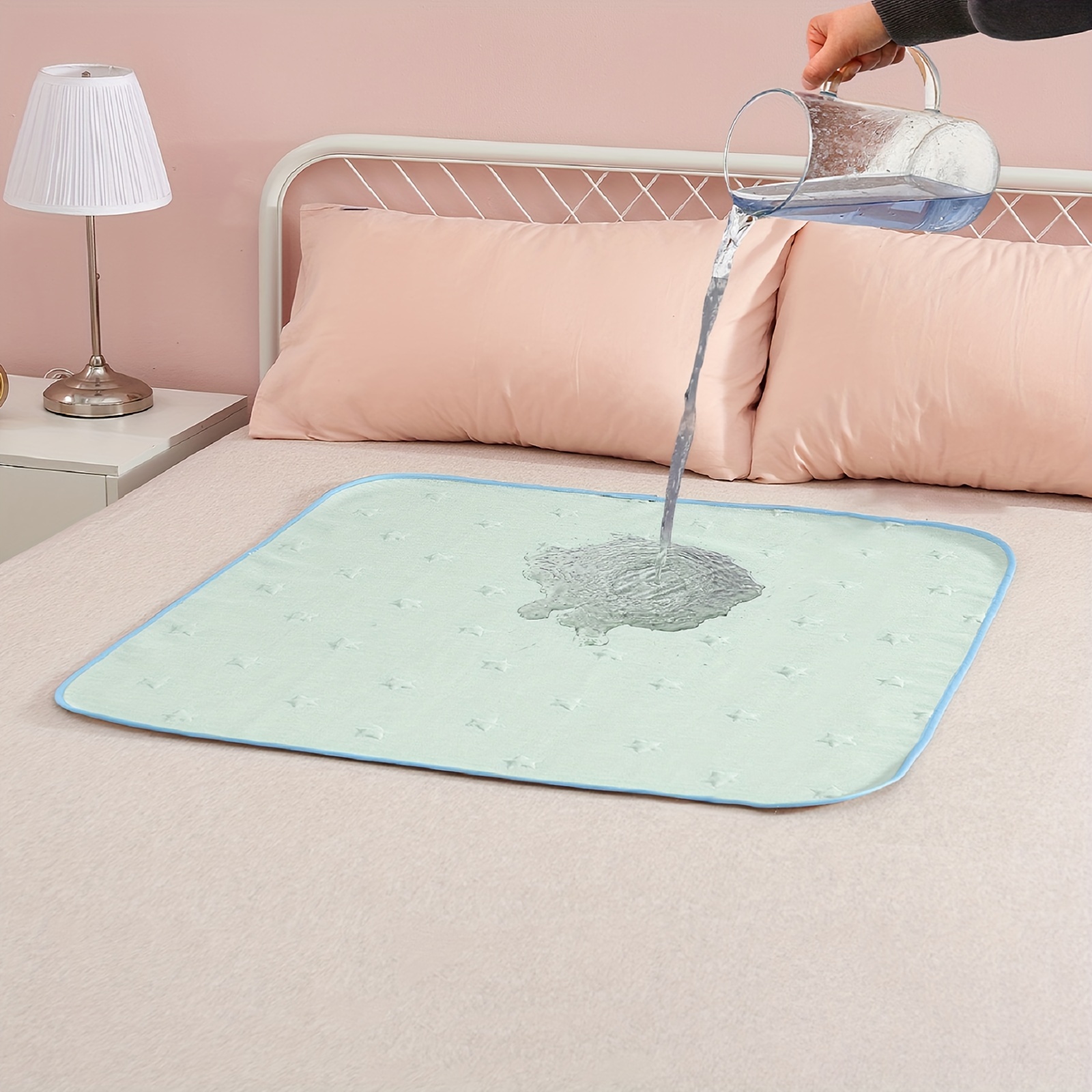 Waterproof Incontinence Bed Pad Washable Reusable Bed - Temu