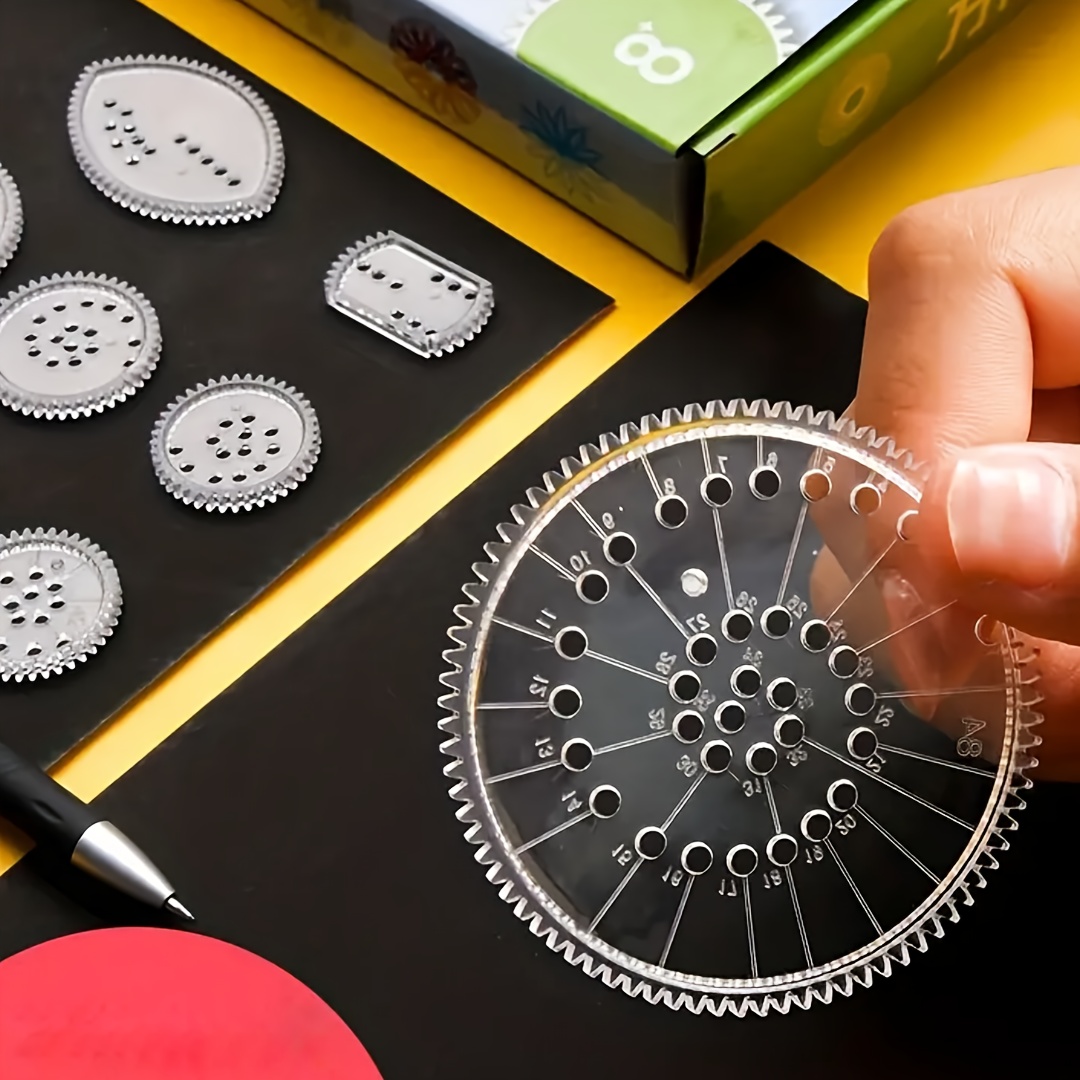 22pcs Spirograph Design Arts Craft Kit Classic Amazing - Temu Italy