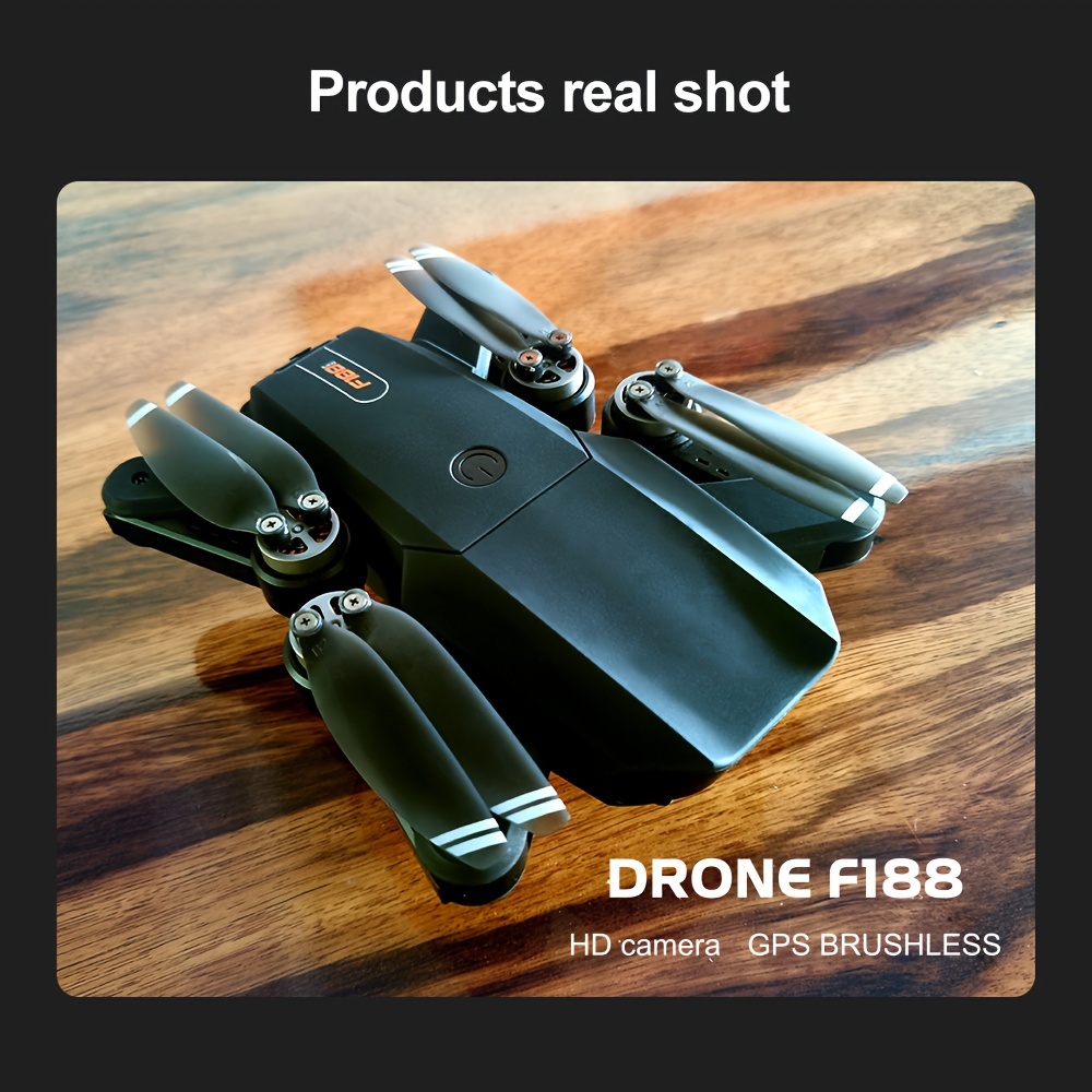 F188 GPS RC Drone With Dual Camera, 5G Remote Signal, Optical Flow Hovering, Smart Follow, One-Key Return, Gesture Control, With Storage Bag details 16