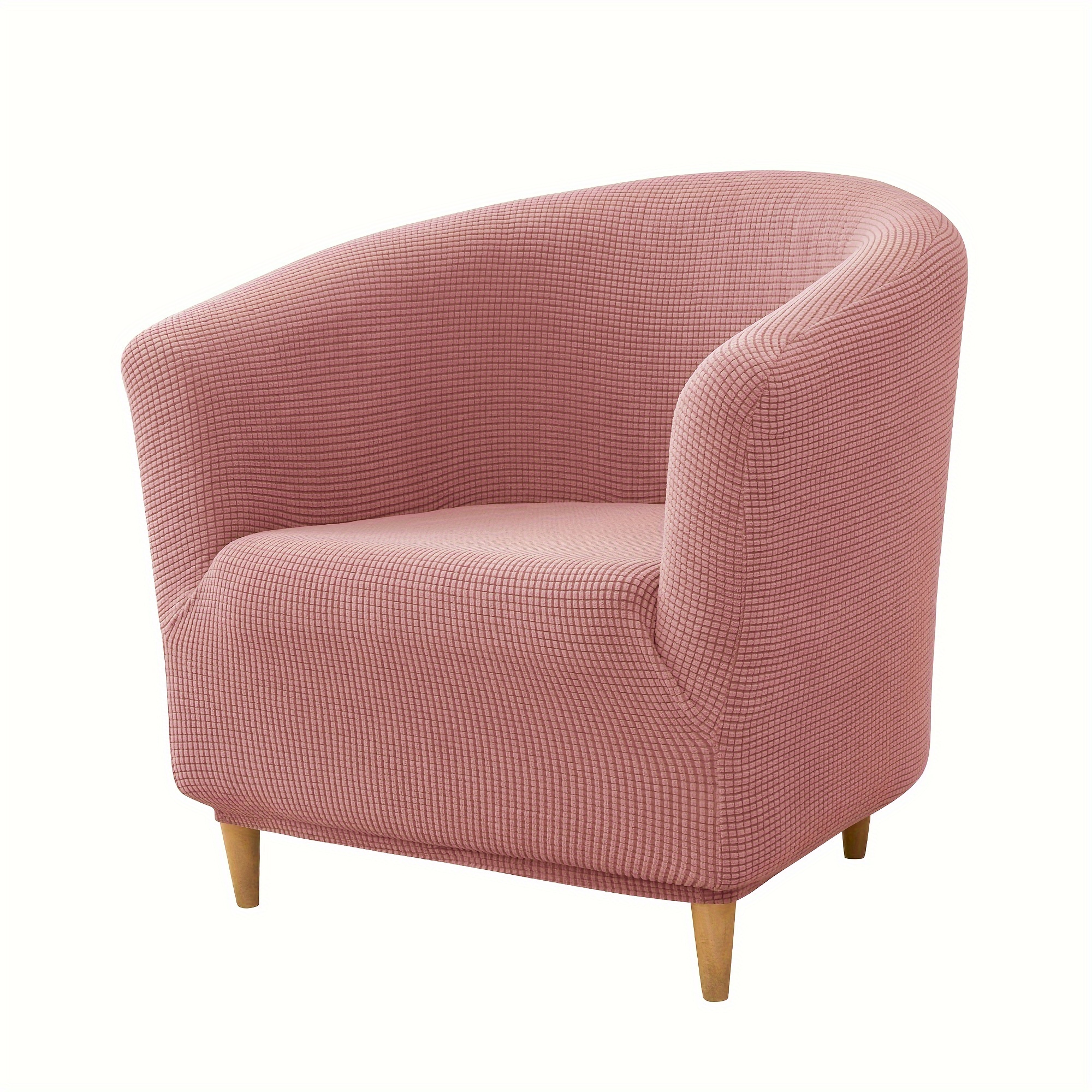 Pink tub chair online covers