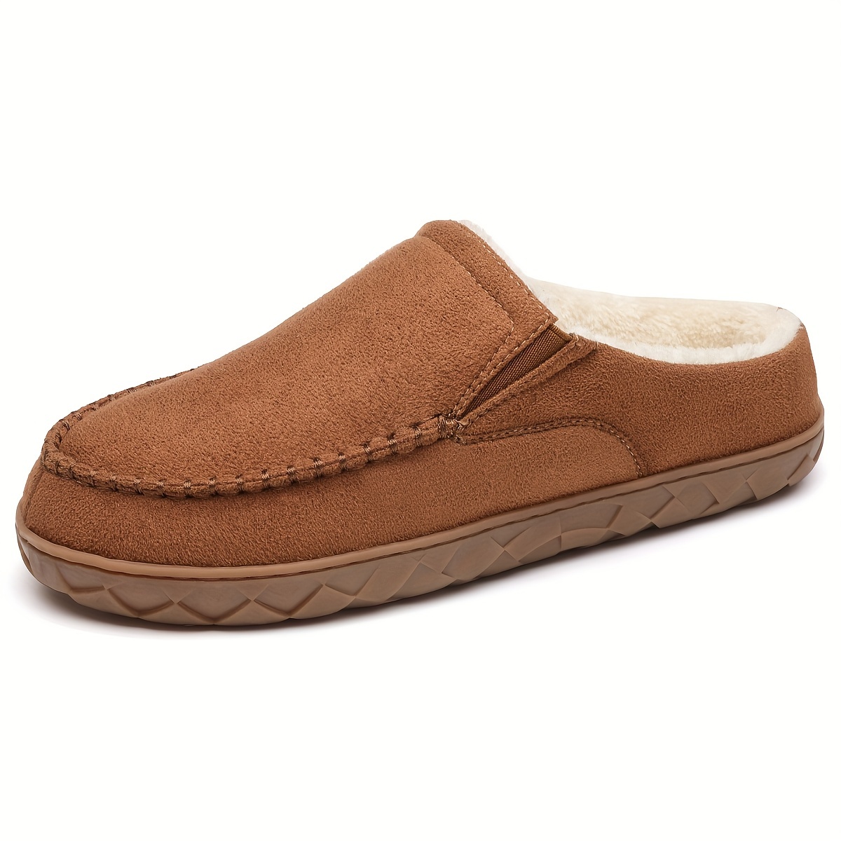 moccasin house slippers men s soft plush cozy lightweight