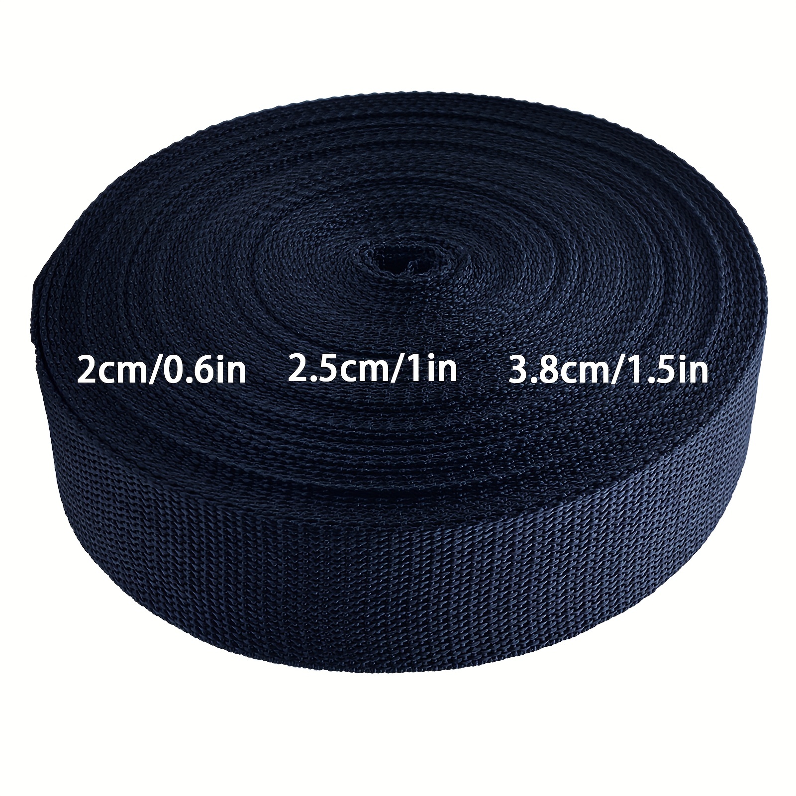 Black Webbing 11yards Heavy Duty Webbing For Climbing - Temu