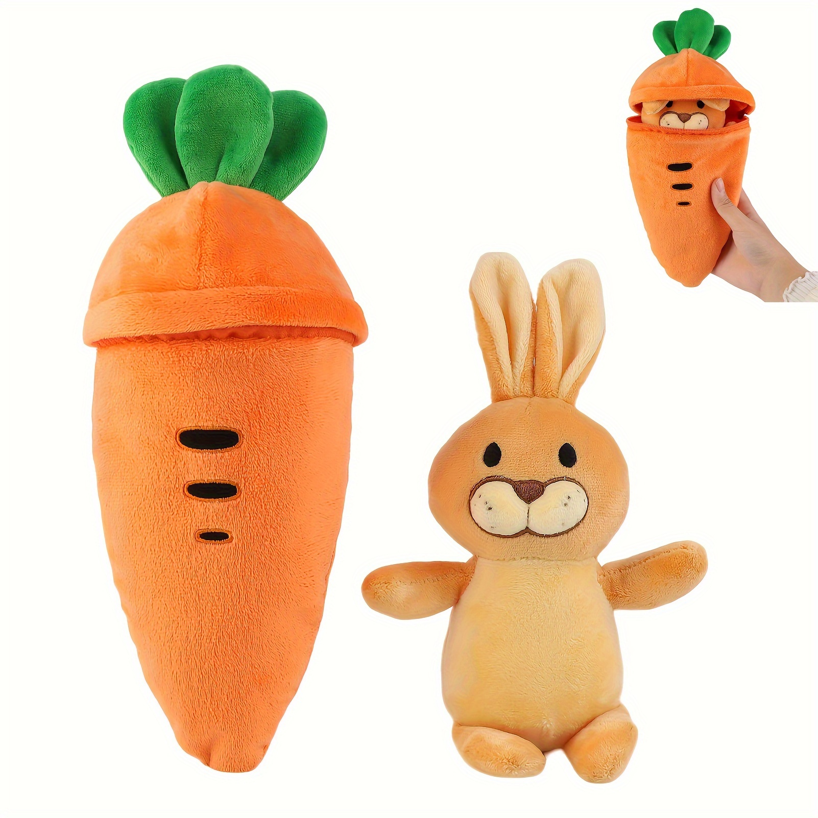 Maxbell Carrot Plush Toy Keychain Birthday Gifts Stuffed Doll Gift