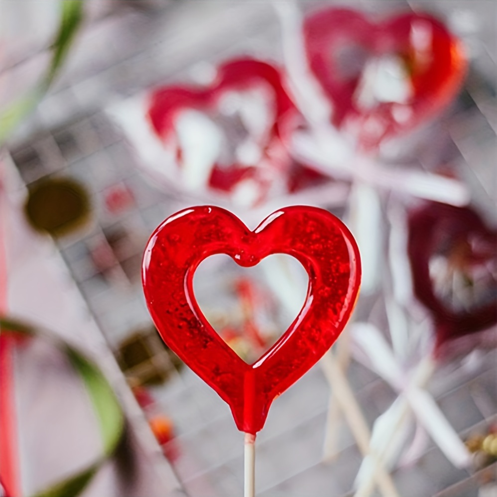Love Scallop Heart Lollipop Chocolate Mold – Layer Cake Shop