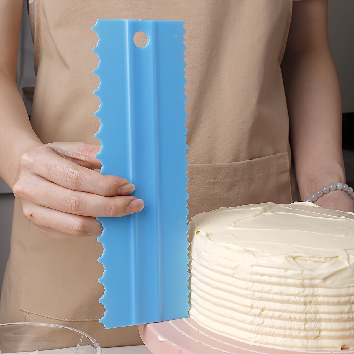 Metal Cake Scraper Pizza Tool Buttercream Decorating